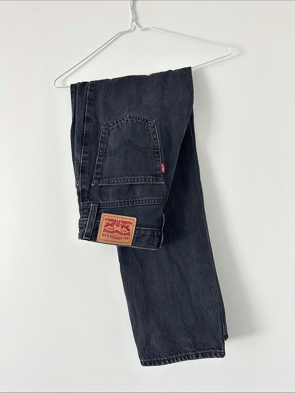 Levi's '94 Baggy Jeans Straight Leg Jeans in Black Like New